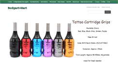 Desktop Screenshot of bodyartmartstores.com